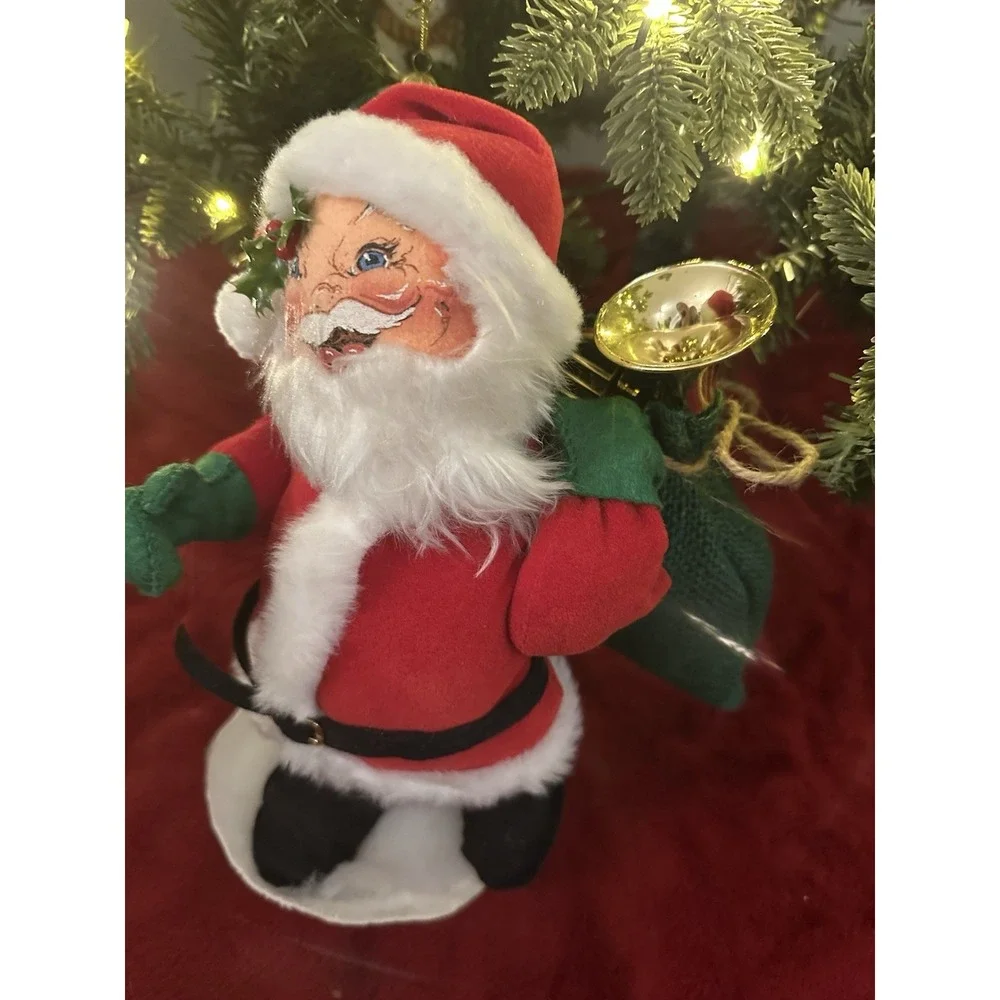Annalee‎ Doll Santa With Gift Bag 13